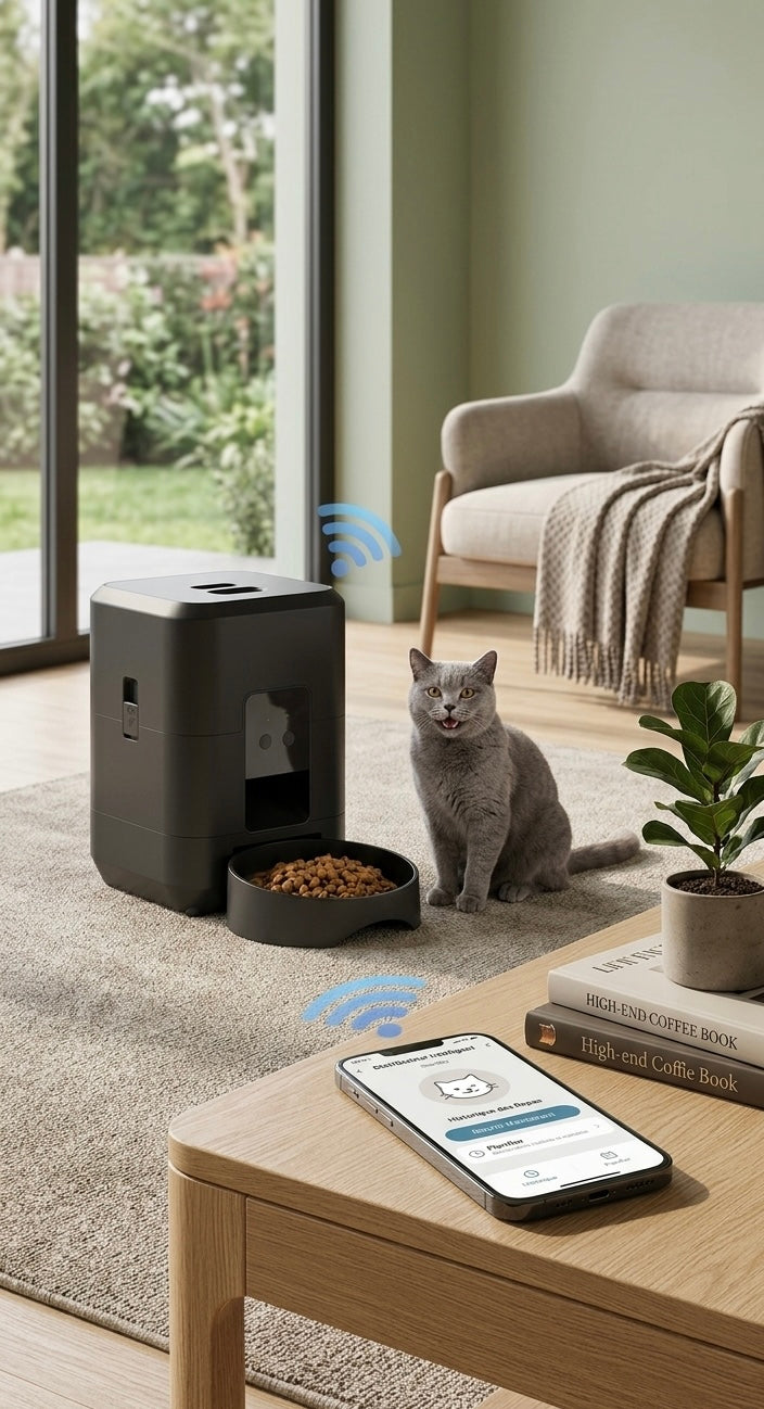 Distributeurs Automatiques de Croquettes pour Chat