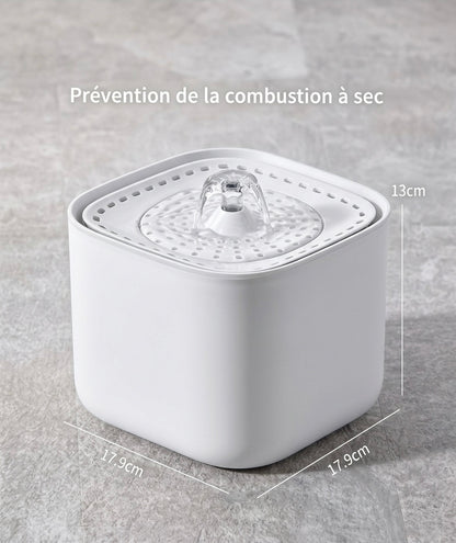 Fontaine à Eau Purifiée pour Chat 3L – Filtrée sans BPA